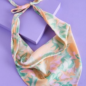 NWT Floral Head Scarf